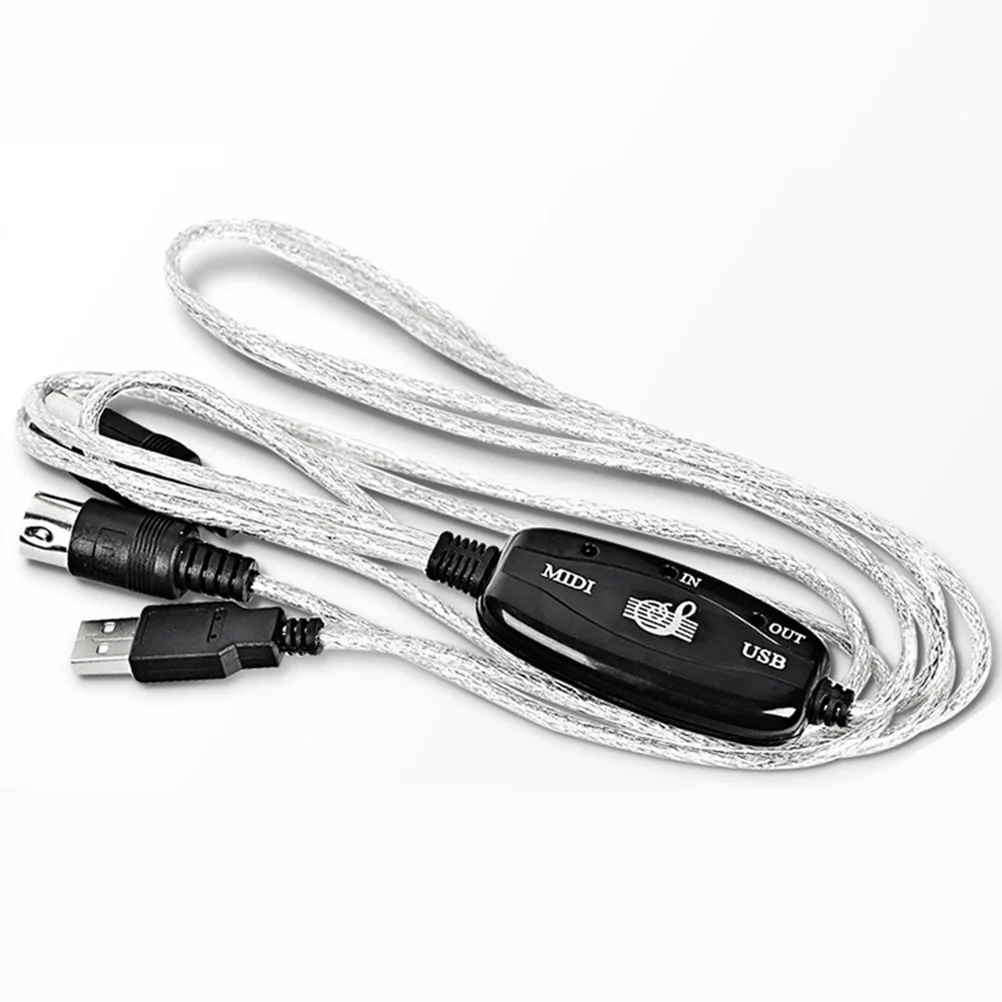 180x2 سنتيمتر ميدي كابل USB ميدي كابل عالية الأداء التوصيل تشغيل الموسيقى تحرير الحبل لوحة المفاتيح موصل نقل البيانات مستقرة
