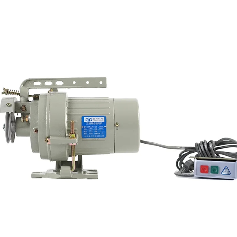 220V 380V AC 550W Sewing Machine Motor 2850RPM Silent High Power Lathe Motor for Home Sewing Machine Replacement Accessories
