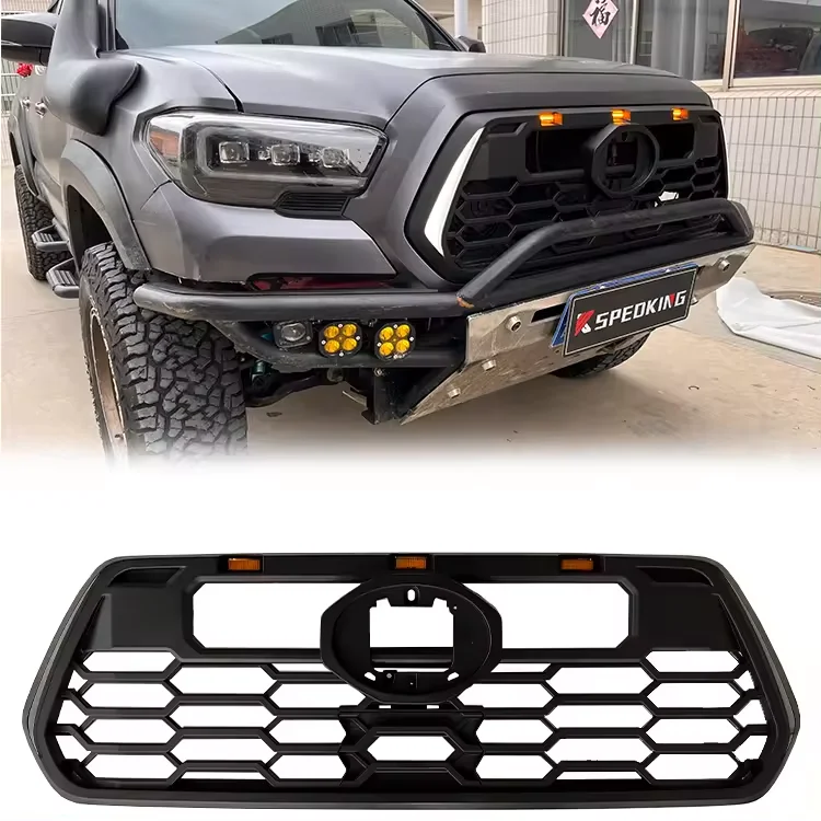 HOT SALE 4x4 Off-Road Vehicle Front Bumper Grille with Turn Signals for 2016-2019 TACOMA