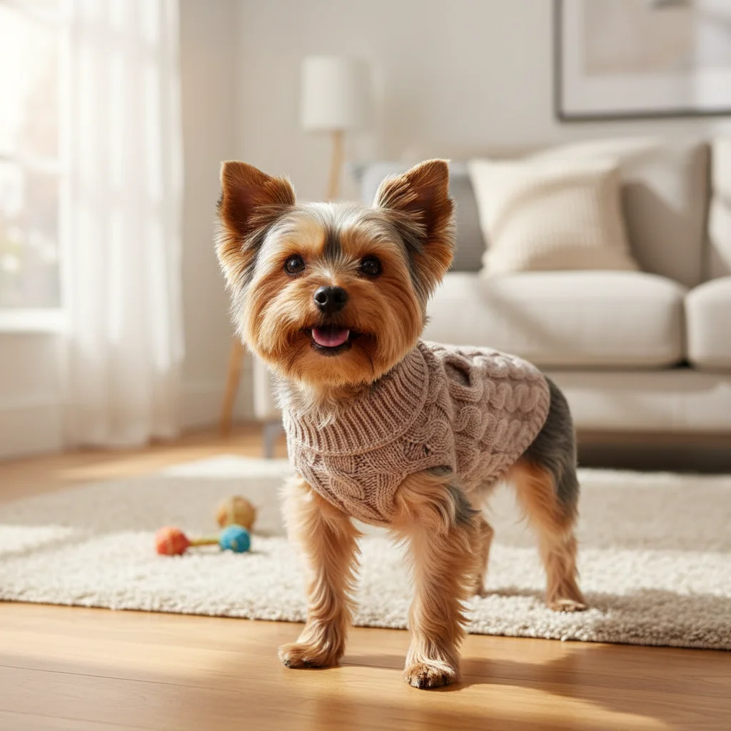Suéteres para perros pequeños y medianos, ropa para gatos, chaleco cálido de invierno con cuello alto para mascotas, chaleco para Chihuahua, abrigo suave Yorkie, chaqueta de peluche