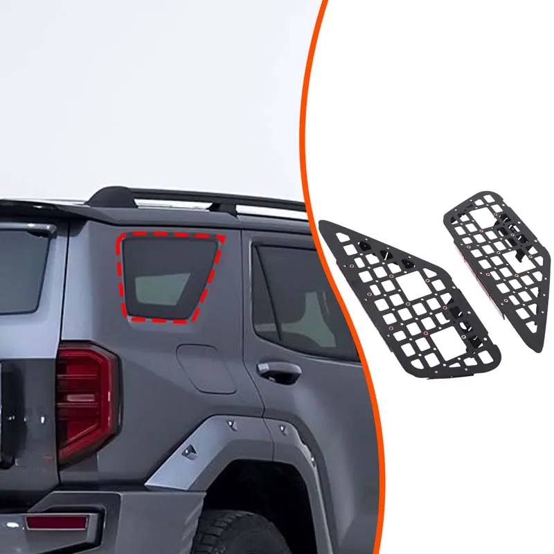 

Aluminum Alloy Black For Great Wall Tank 400 2023+ Car styling trunk side tool hanger car interior modification accessories