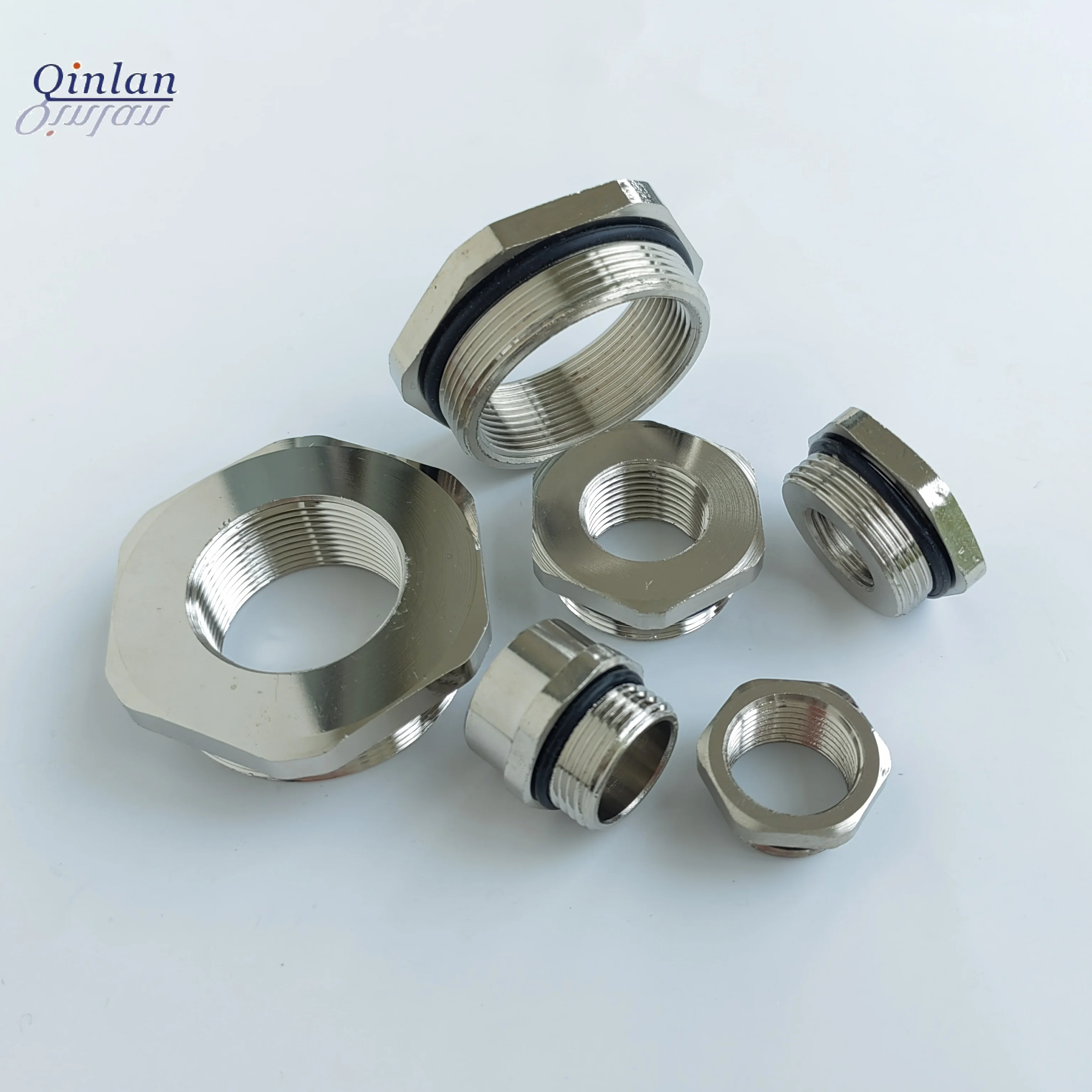 M12 M16 M20 M24 M30 M36 M40 M50 M64 Metal Metric Thread Adaptor Male And Female Thread Reducer Connector