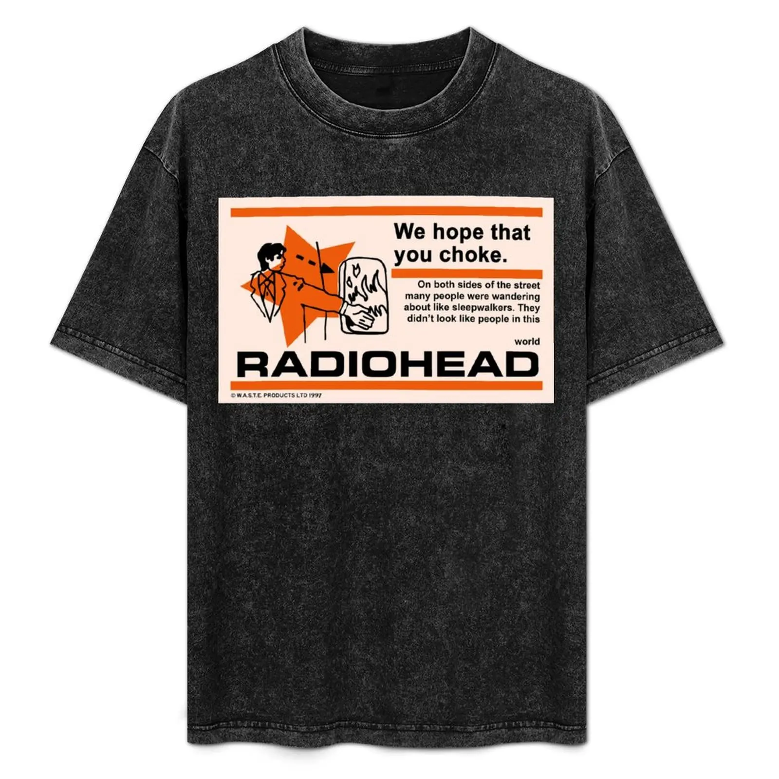 

Bends Ok Computer In Rainbows Pablo-Radio A Moon Pool Amnesic T-Shirt Plus Size Lightweight Tee Shirt