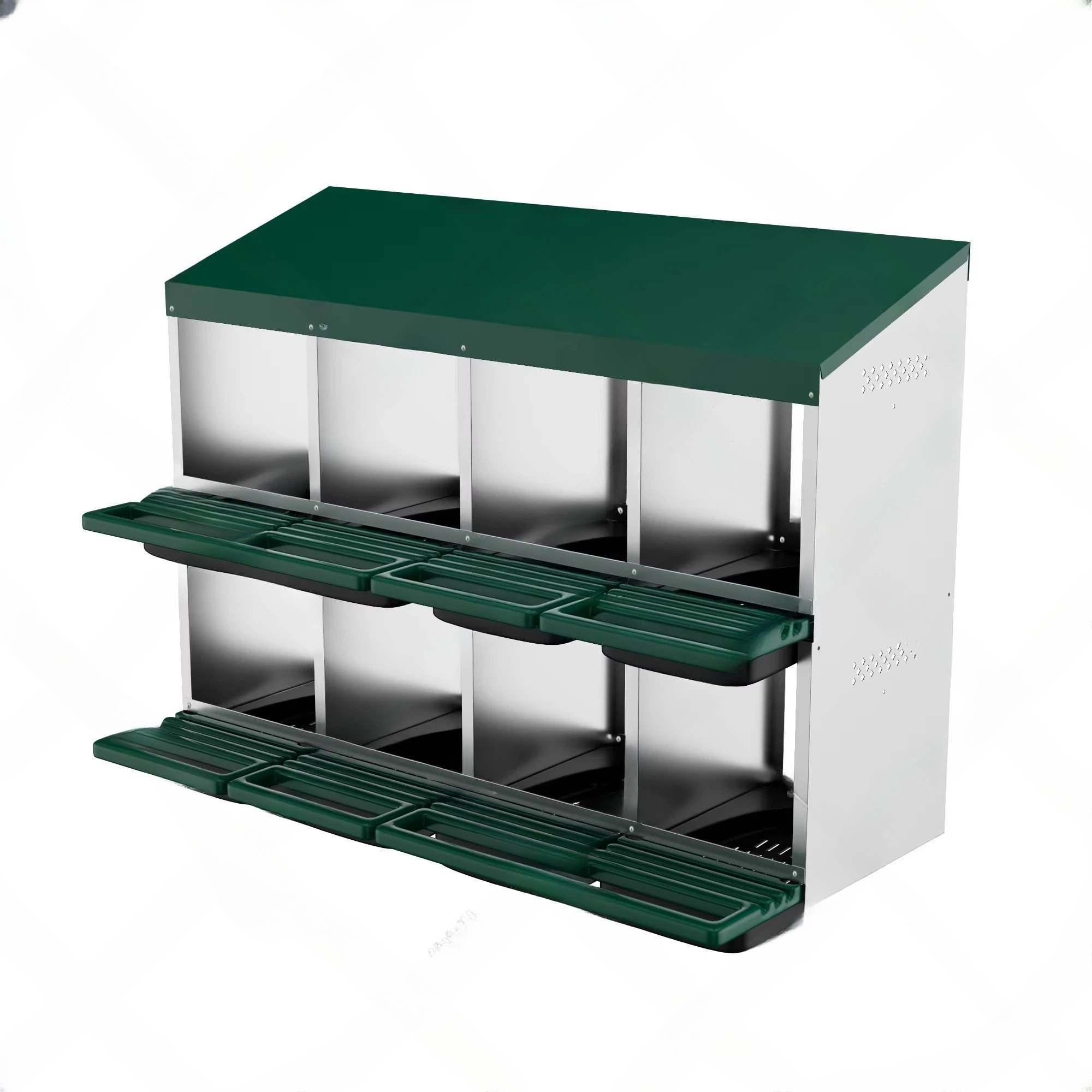 

Double Layer Chicken Nesting Box Accommodate Most Chickens for Laying Eggs