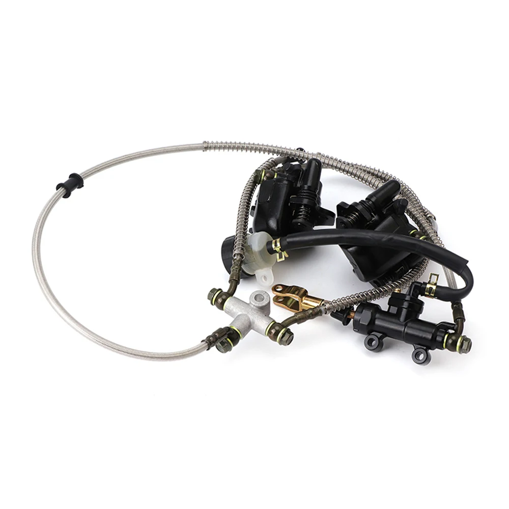 Rakitan Master Silinder Kaliper Rem Kaki Belakang Hidrolik untuk ATV Listrik 150cc-250cc Quad Go-Kart UTV Buggy - Golf