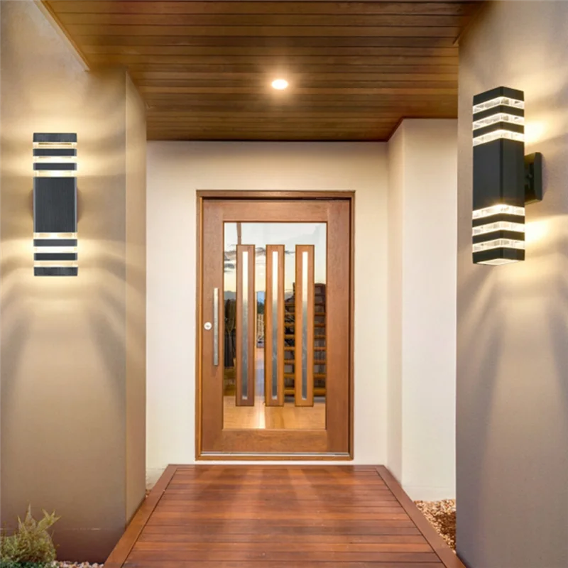 

A84X-Wall Light Outdoor Wall Lamp Waterproof Garden Decoration Corridor Bedroom Stairs Balcony Court Lighting Fixtures