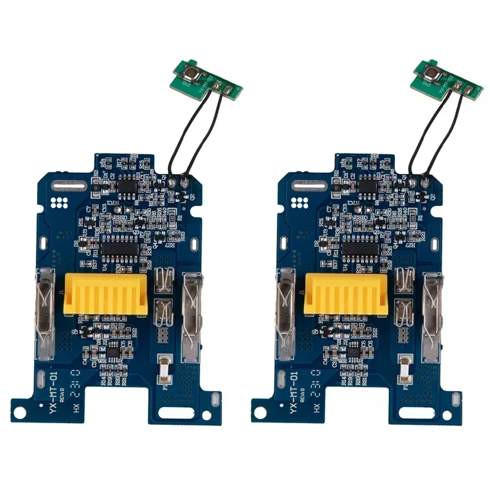 

2 шт. для 18 В литий-ионной батареи, плата защиты от зарядки печатной платы для BL1830 BL1850 BL1860 со стабильным качеством и демпфированием вибрации