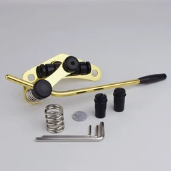 Upgraded Models Tune-O-Matic Style Electric Guitar Bridge Stop Bar Tailpiece Tremolo Black Gold For LP SG Guitars