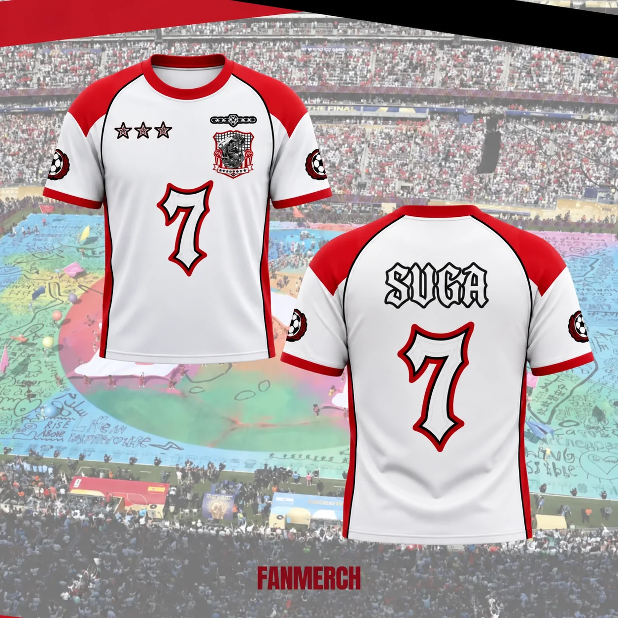 KPOP Fan Jersey T-Shirt 3D-Druck Kurzarm Unisex Streetwear Konzert Musikliebhaber Geschenk Lässiges Sport-T-Shirt Herren Damen Kleidung – Detail 7