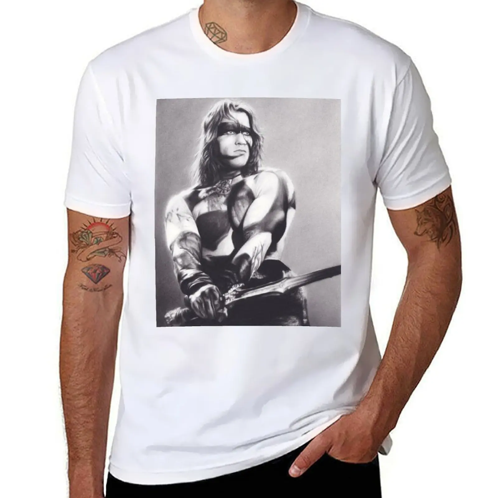 

Conan the Barbarian T-Shirt cotton t shirt pack t shirts for man slim fit T-Shirt