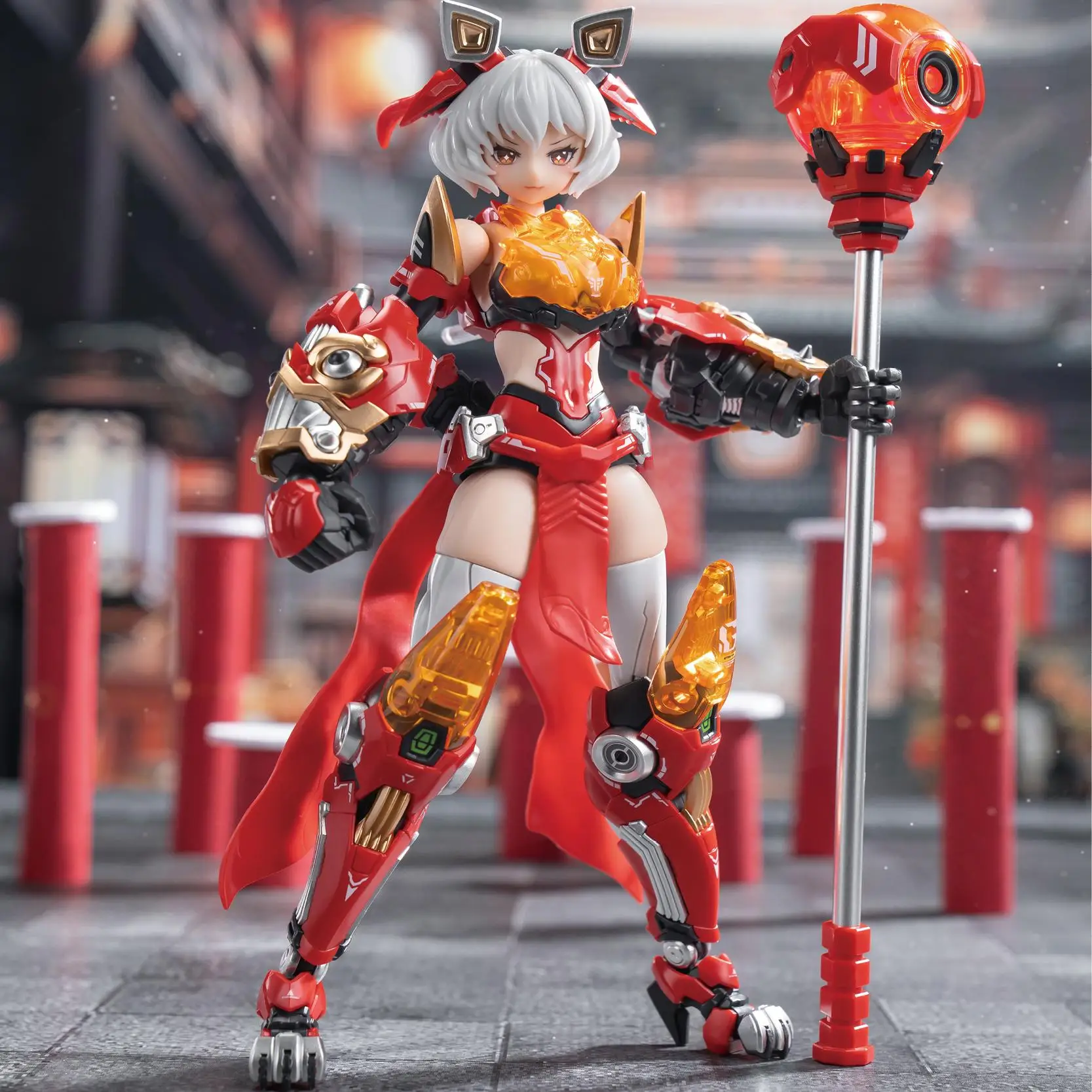 E-Model الأصلي Atkgirl سلسلة لينغ وانغ شينغشي أنيمي عمل الشكل التجمع نموذج اللعب تحصيل نموذج هدية لعبة