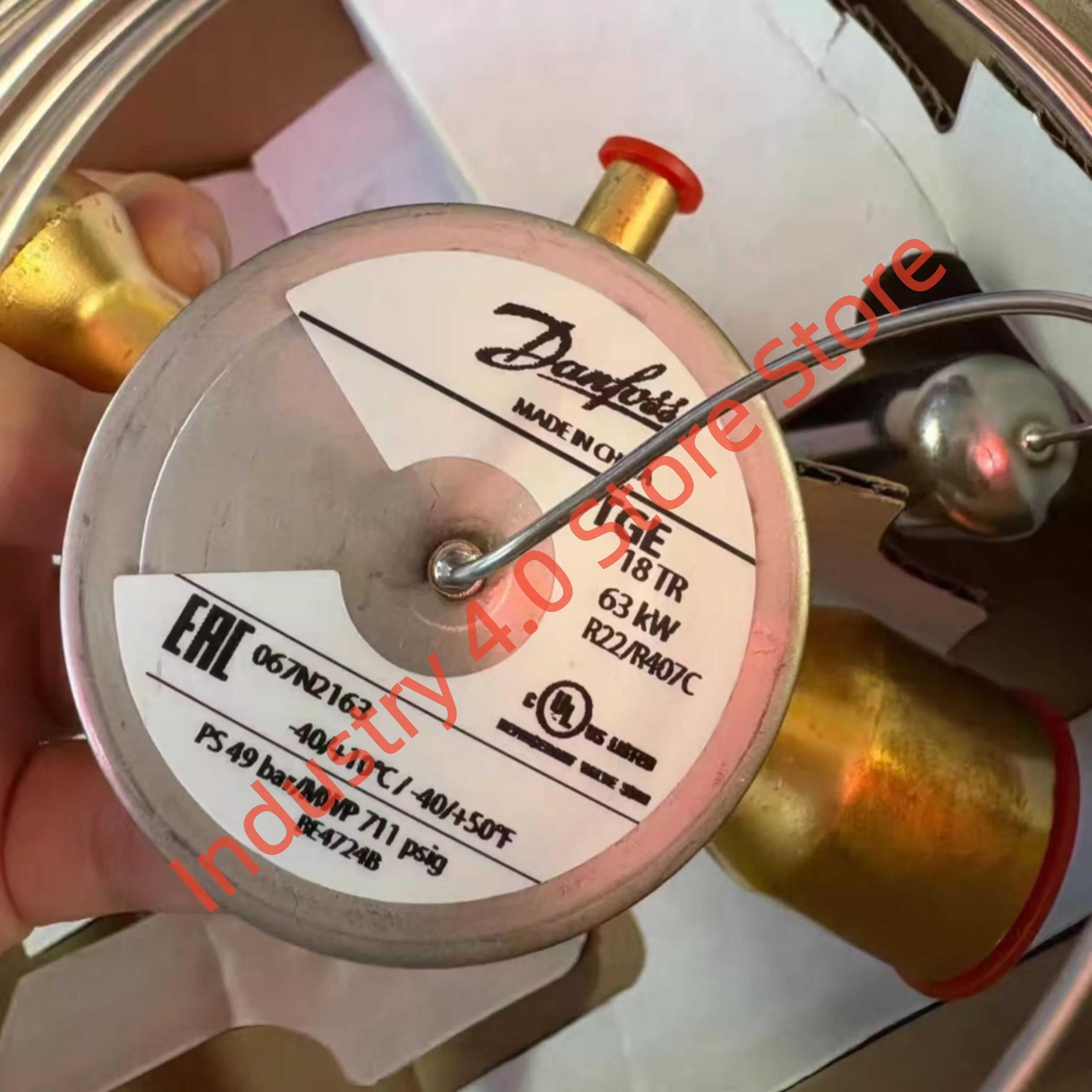 

067N2163 TGE new in box 067N2165 TGE thermostatic expansion valve