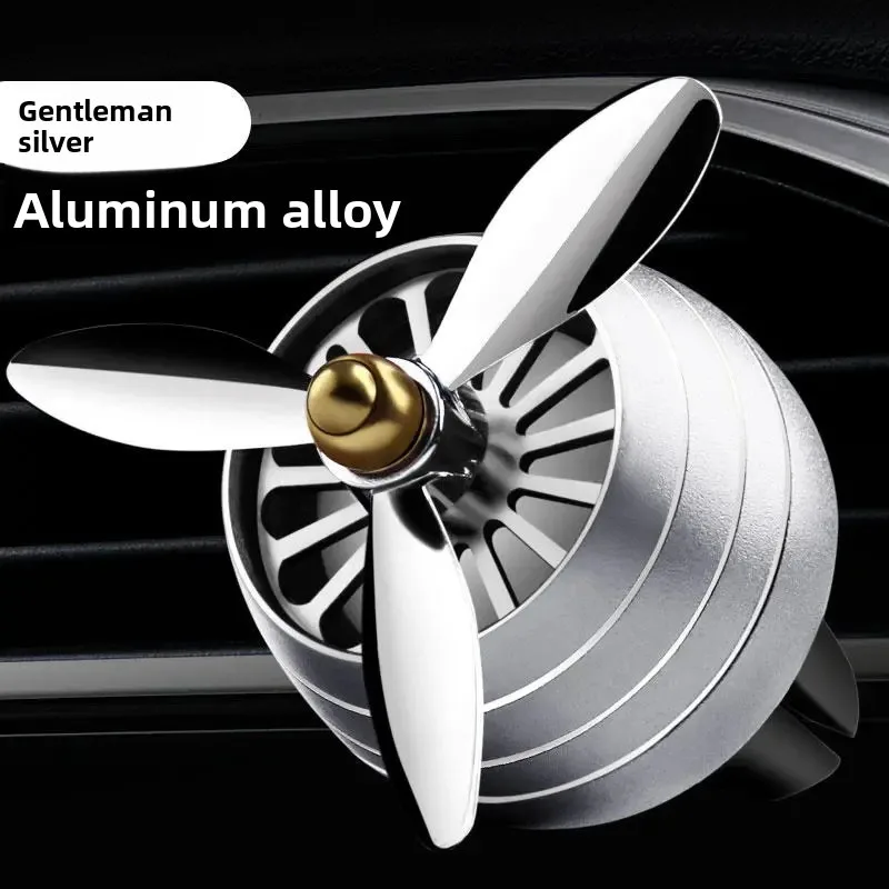 1PC Air Force No. 3 Metal Car Perfume & Aromatherapy Ornament: Vent Mounted, Long-Lasting Fresh Scent, LIGHTED SET