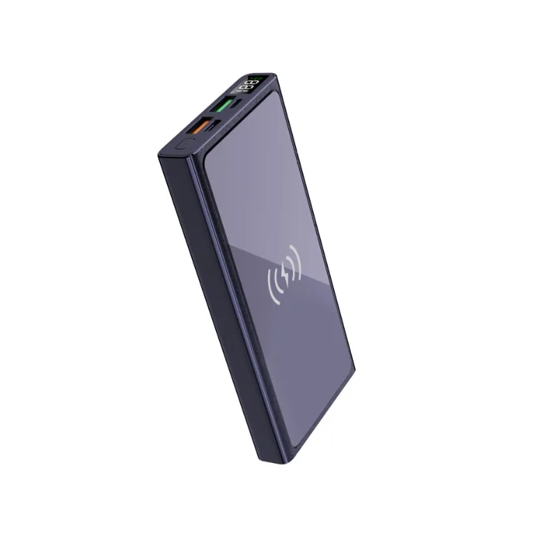 Portable 10000mAh Mobile Power Bank 22.5W PD Bidirectional Fast Charge 15W Wireless Fast Charging for Smartphones