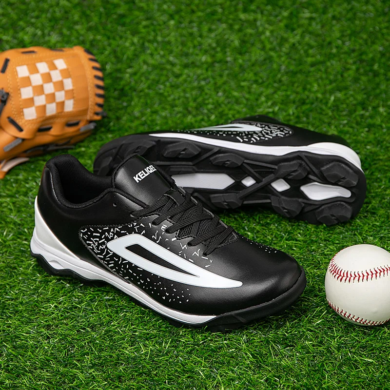 Professional Baseball Shoes for Men Lace Up Non-Slip Mens Gym Sneakers Mesh Breathable Outdoor Sports Shoe For Man