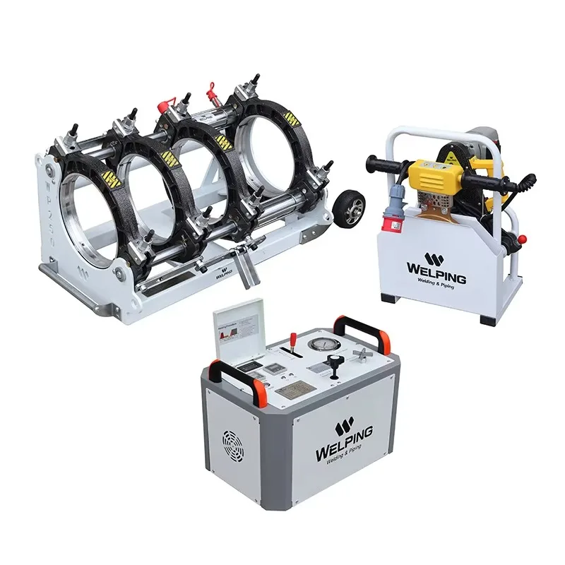 Semi-Automatic HDPE Butt Fusion Welding Machine For Gas Water Pipes 250mm