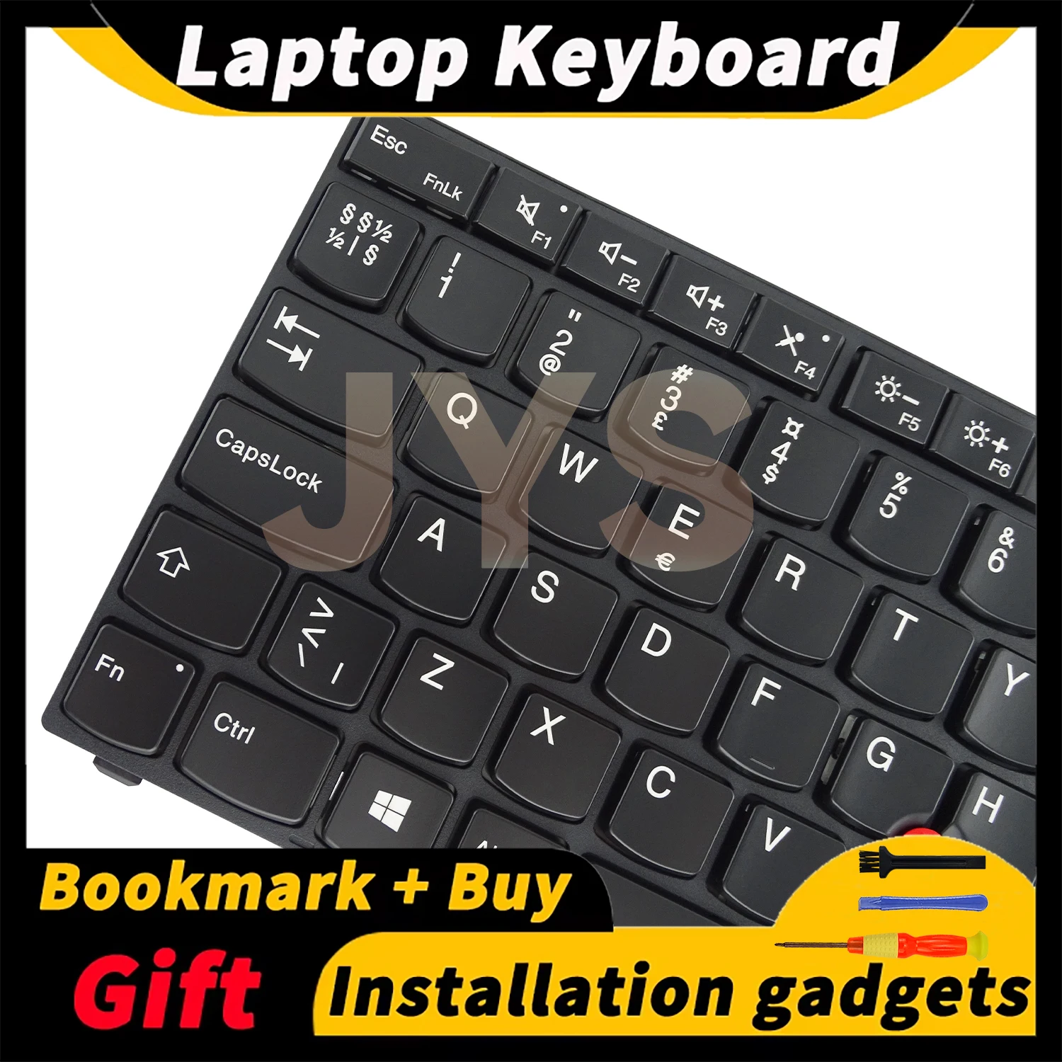 Suitable for Lenovo ThinkPad T440/T440s/T440P/T450/T460/L440/L450/L460/L470/T431S laptop keyboard with backlit Nordic layout