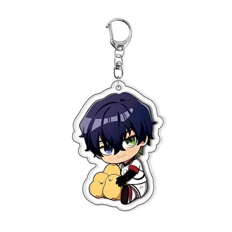 Blues New Locked Character Hyouma Chigiri Sae Itoshi Ryusei Shidou Hugging Series Acrylic Keychain Toy New Bag Keyring 5cm