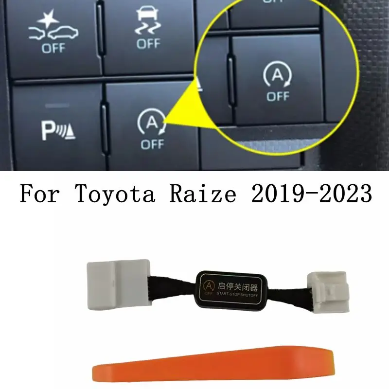 Car Automatic Stop Start Engine System Device Control Intelligent Sensor Cable Plug Cancel Adapter For Toyota Raize 2019-2023