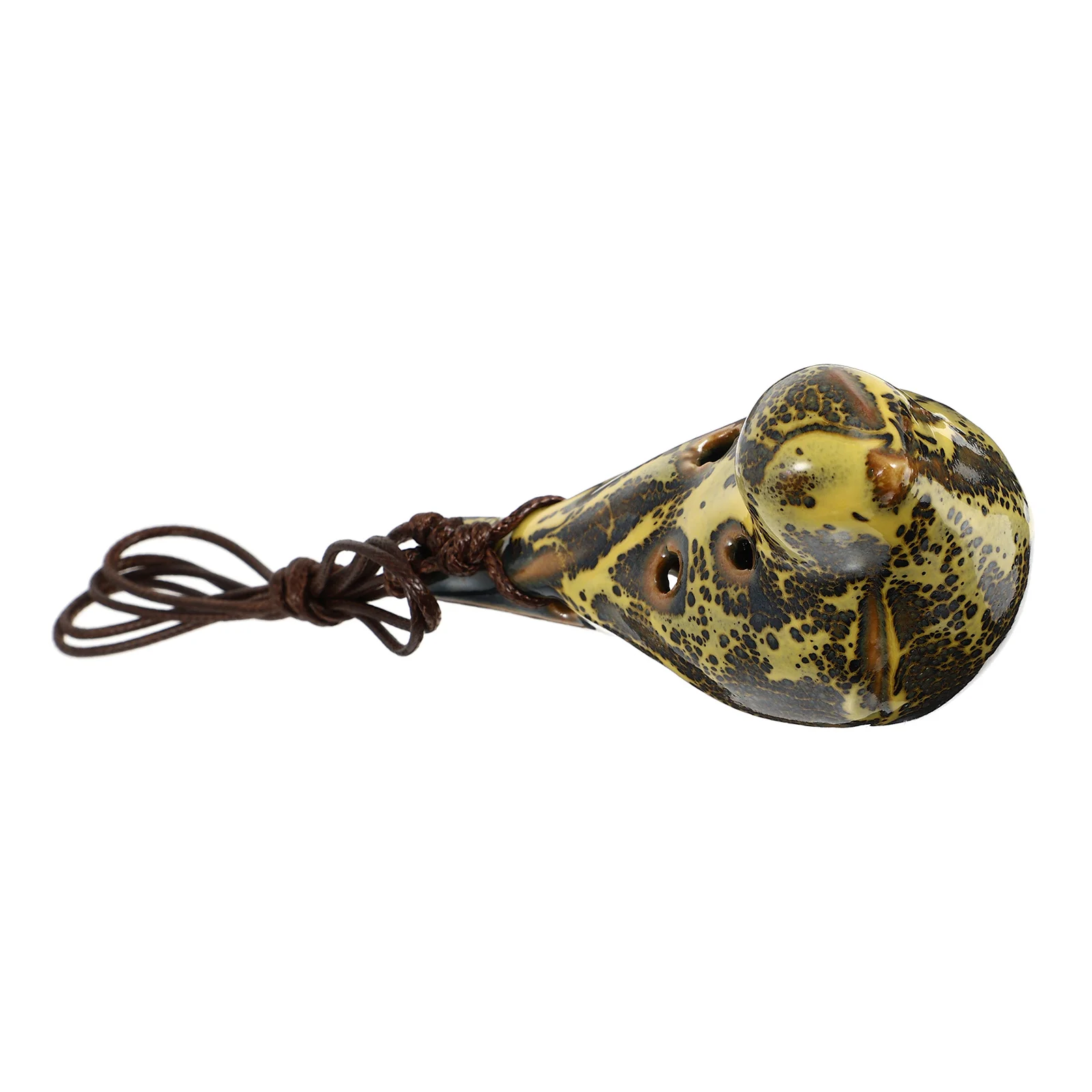 

Musical Instruments Practice Wind Beginner Ocarina Six Hole Easy Yellow Practical