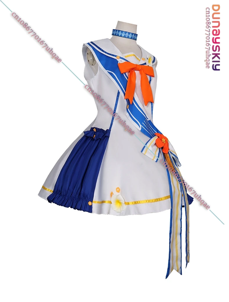 Amiya Game Arknights Cosplay Costume Supermarket Amiya Character Roleplay Outfit Halloween Comic Con Anime Role Play Dress Up view 3