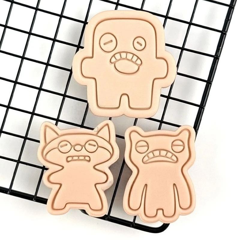 Fuggler Cookie Molds Cartoon cute and playful Fashionable and Personality Simple Creative and good-looking DIY Press Baking Tool - view 4