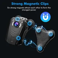 BOBLOV Body Camera Magnet Mount Strong Magnets Universal Magnetic Suction Back Clip suitable for All model Body Cameras KJ21 N9