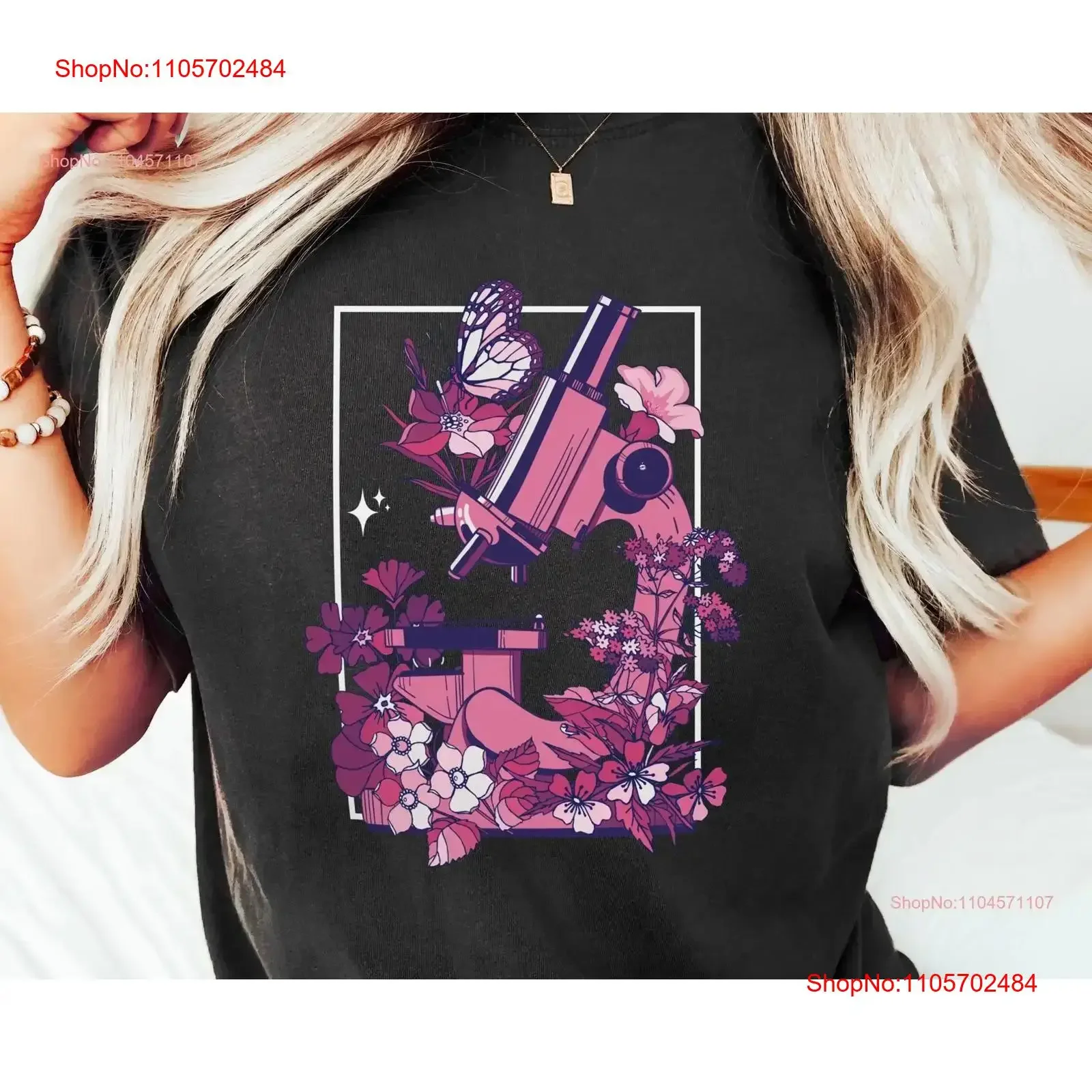 Microbiology T Shirt Medical Lab Science New PhD Graduation Laboratory Scientist Biologist Back to School Biology Teacher s