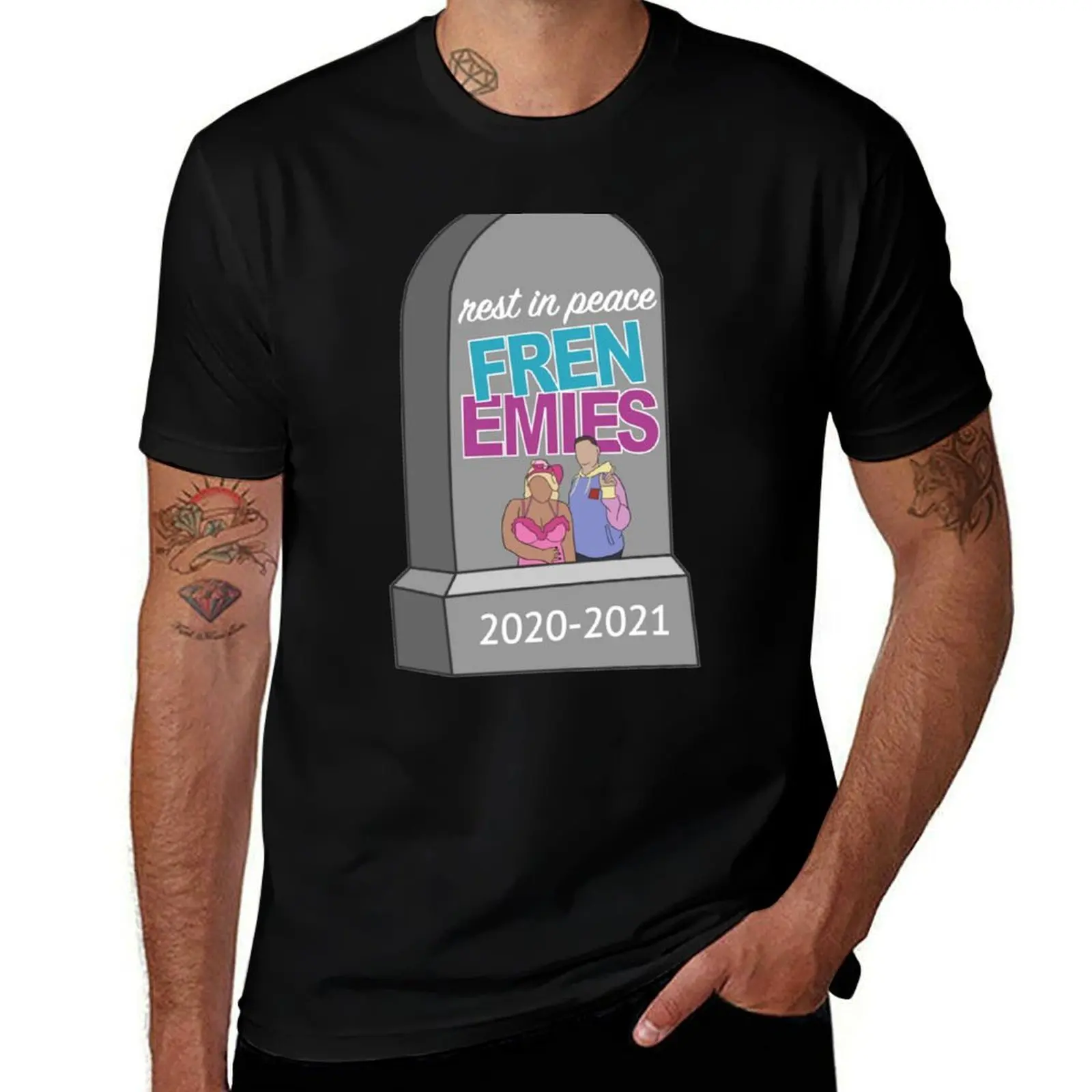 Frenemies Podcast T-Shirt Soft Cotton Print T-Shirt
