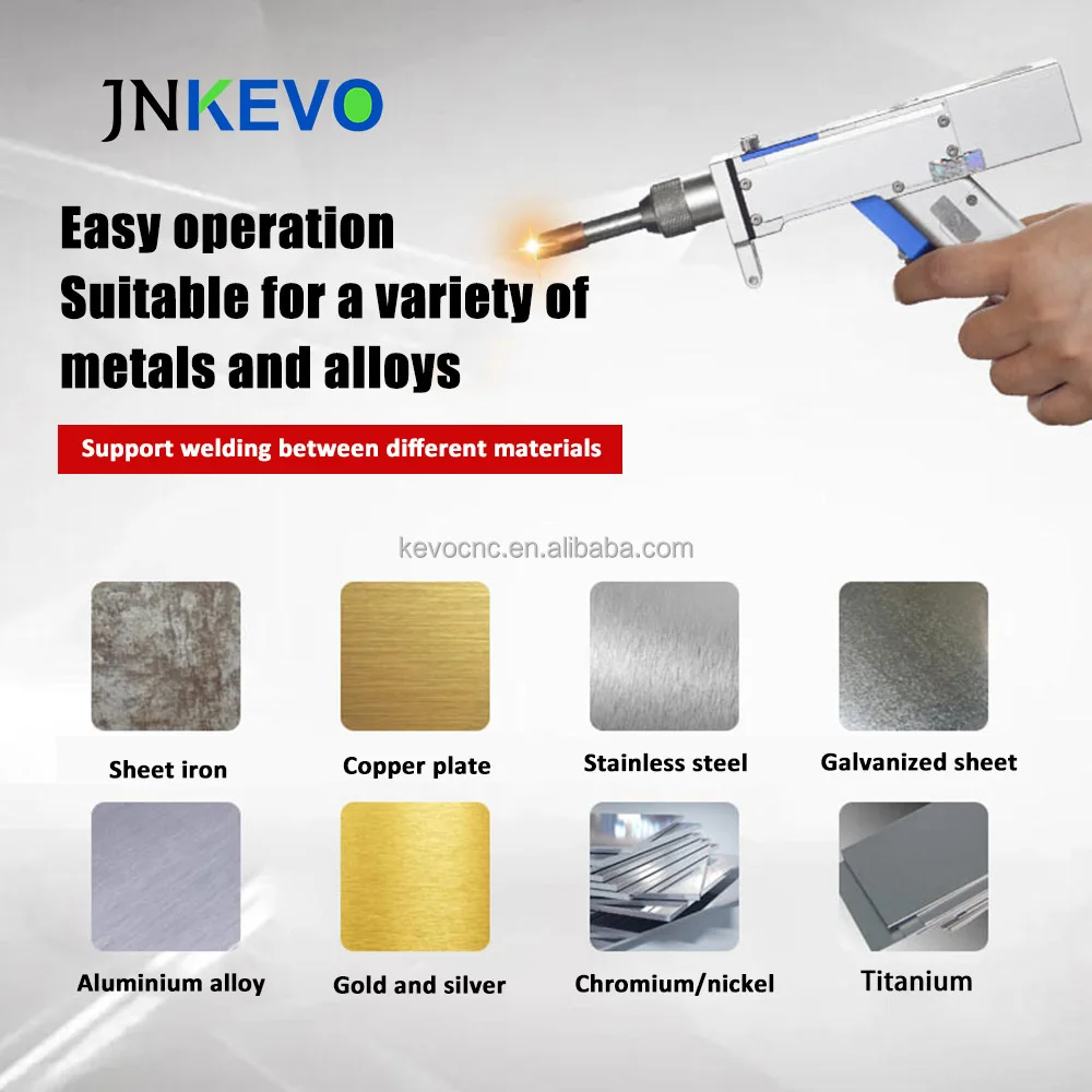 JNKEVO aluminum metal 1500w laser welding machine 1000w 3kw laser welder