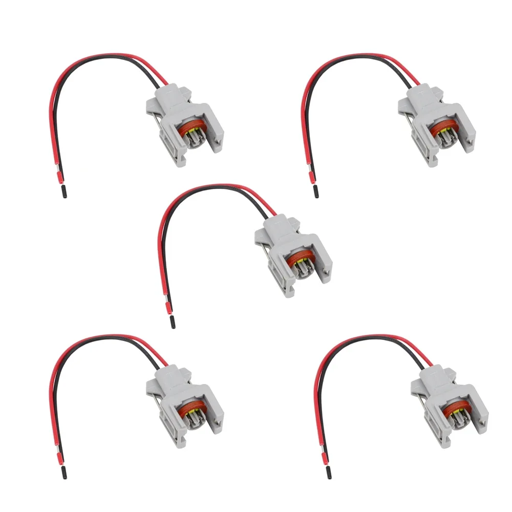 

5 PCS 2 Pin 1.5mm Waterproof Automotive Connector Fuel Diesel Injector Fuel Rail Plug T15 10811963 240PC024S8014 DJ7026-1.5