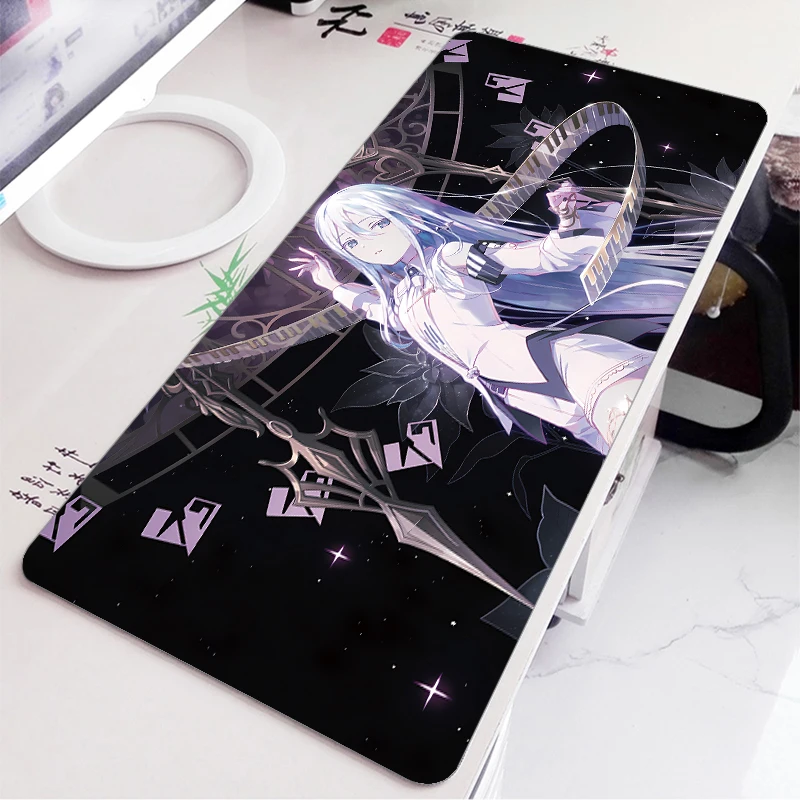 لوحة ماوس لوحة مفاتيح Project Sekai ملونة للمسرح العالمي 25-ji Nightcord de Kanade Mafuyu Ena Mizuki لوحة ماوس للألعاب XXL