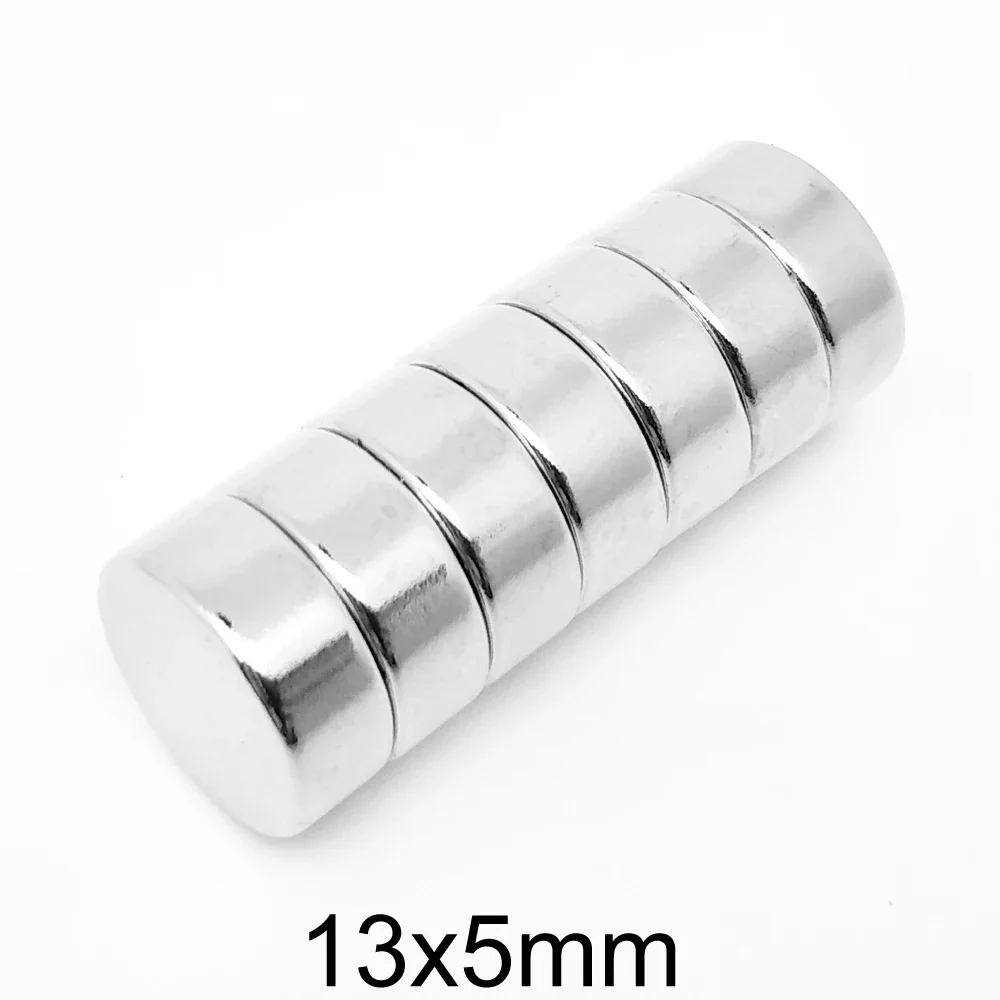 13x5 mm Neodymium Magnets Strong 13mm x 5mm Permanent Round Magnet sheet 13x5mm Powerful Magnetic Magnets  Disc 13*5 mm