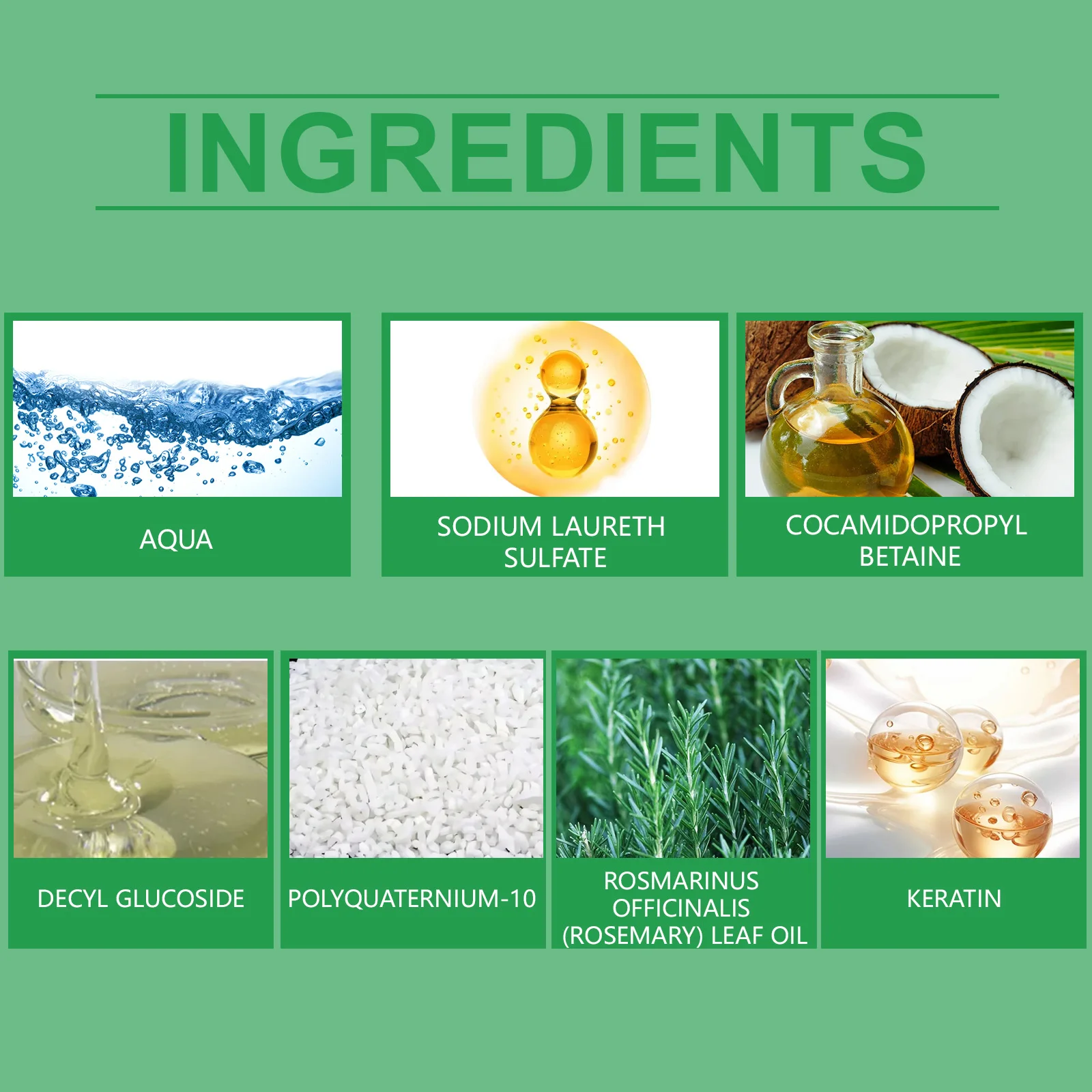 Rosemary Hair Shampoo Volumizing and Thickening Strengthening Hair Oil Control Nourishes Repair Scalp Care Shampoo For Men Women