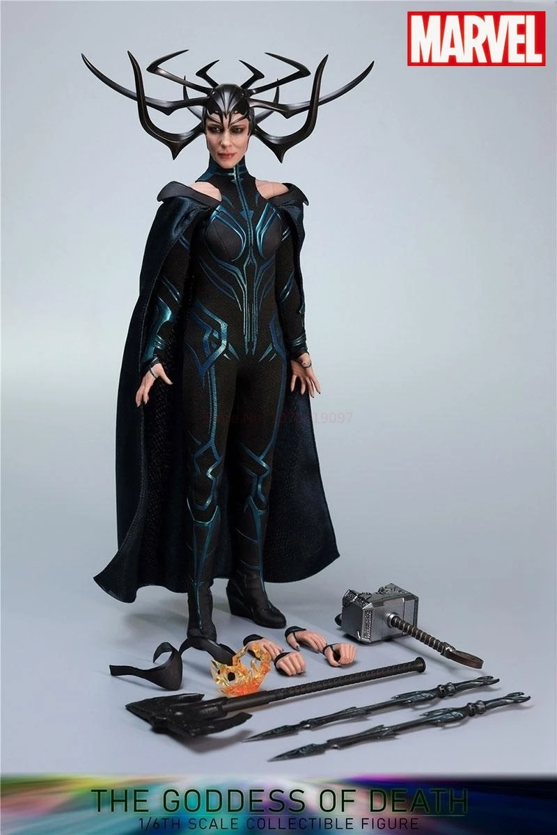 

Limited F010 1/6 Scale The Goddess Of Death Juice Girl Hela Figure Full Set 12'' Female Soldier Action Fans Collection Toy Gifts