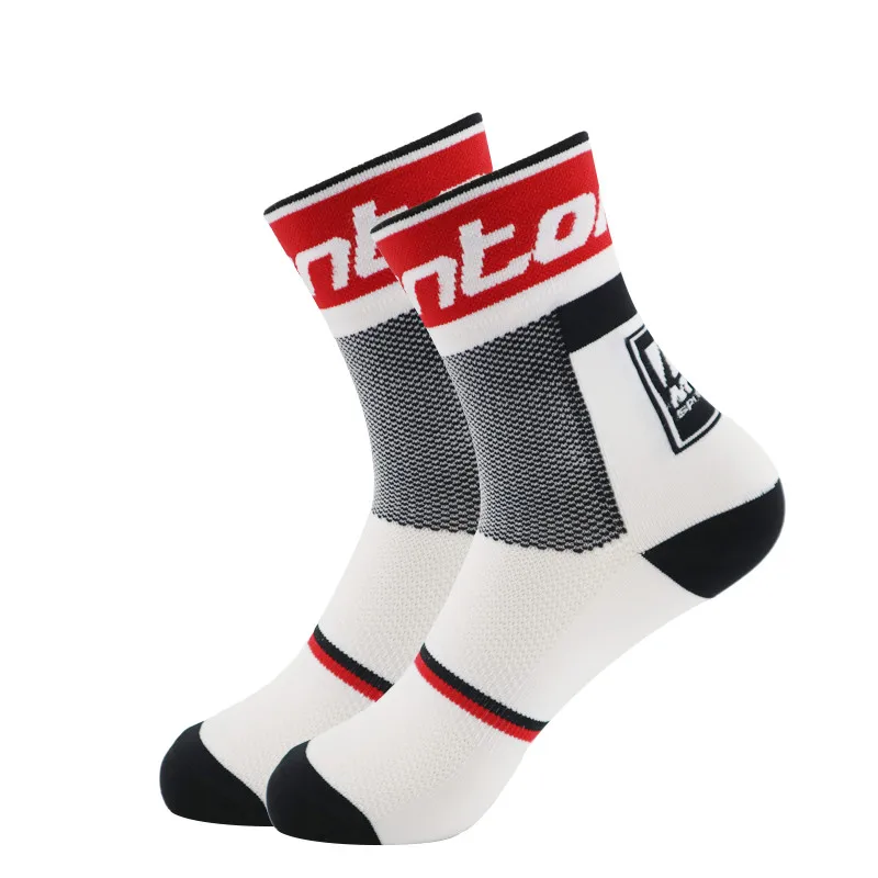 Chaussettes de sport respirantes de marque professionnelle, pour vélo de route, VTT, course, cyclisme, haute qualité