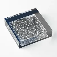 Sator Rotas Magic Latin Word Occult Squa  Acrylic Block Process Bedroom Board  Pad Funny Decoration Decor Wedding Fashionable