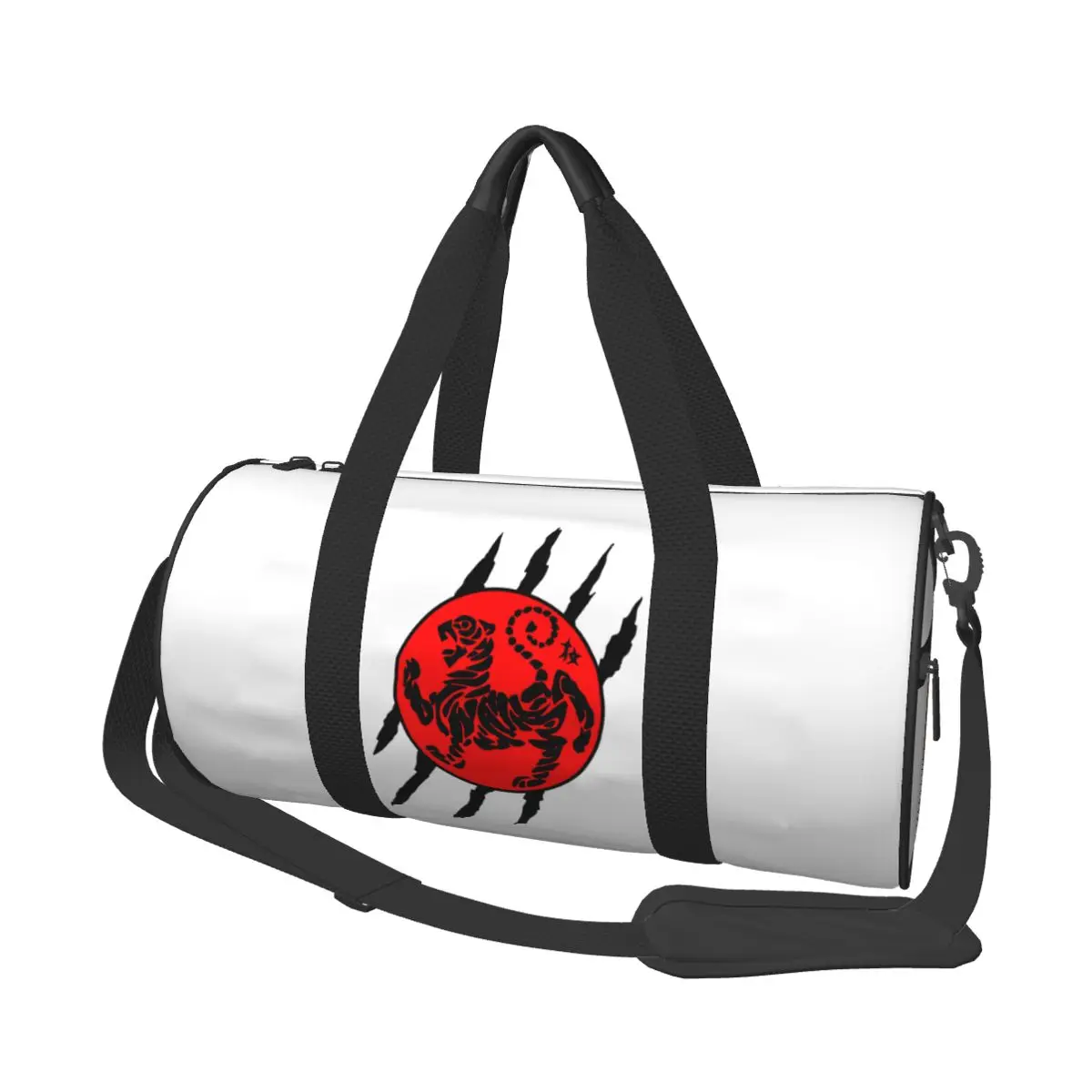 Shotokan Karate Logo Sport Bags Tiger Martial Large Capacity Gym Bag Outdoor Men Women Handbag Travel Training Retro Fitness Bag