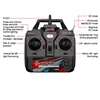 M7 QIDI-560 D RC 비행기, 원 키 스턴트, 6 축 자이로 바람 방지 비행 제어 RTF 항공기, 510mm 윙스팬 6