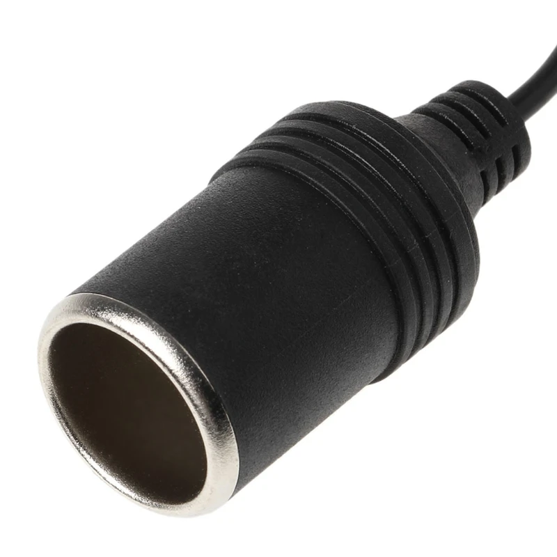 USB C PD نوع C ذكر إلى 12 فولت مقبس ولاعة السجائر في السيارة أنثى تصعيد الكابل