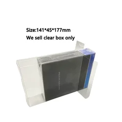 Transparent protective PET cover For PS4 for Final Fantasy 7 FF7 DELUXE Edition Iron Box Limited edition storage display box