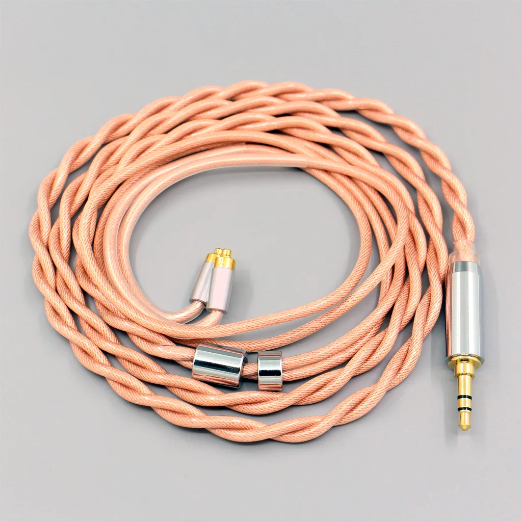 Type6 756 core Shielding 7n Litz OCC Earphone Cable For Dunu dn-2002 2 core 2.8mm LN007989