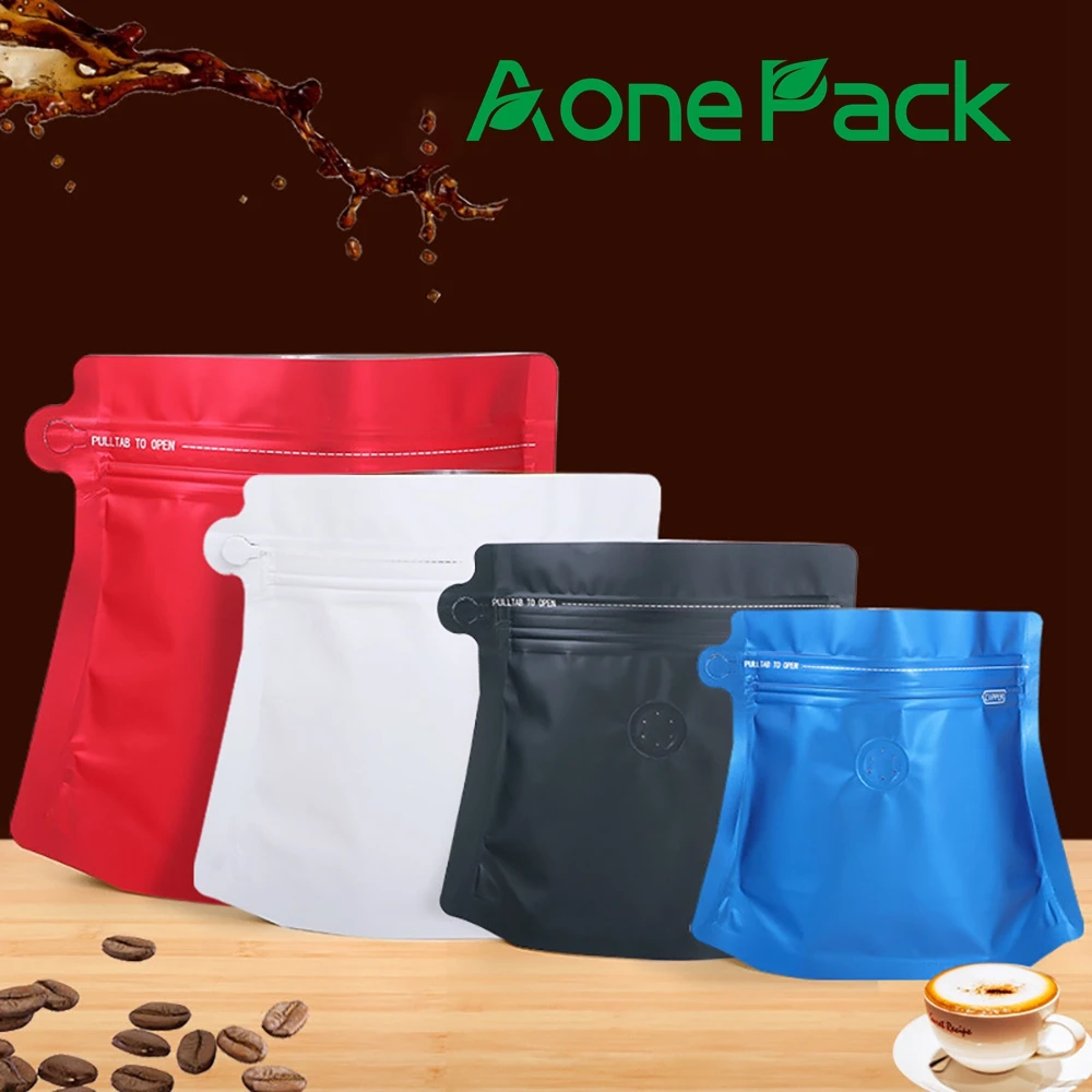 

50pcs Wholesale Diamond Shape Stand Up Coffee Bean Powder Pet Food Tea Ziplock Packaging Mylar Bag with Zipper and Valve Bag