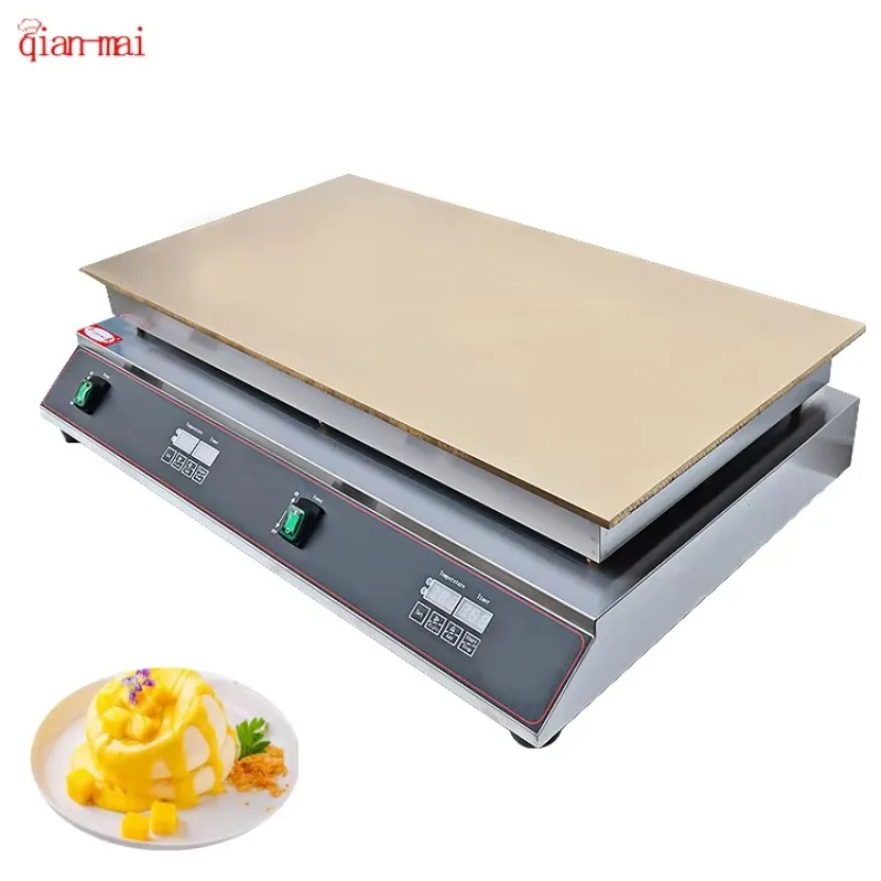 

Double Single Head Full Copper Plate Non-Stick Souffle Pancake Maker Electric Dorayaki Pancake Maker Machine