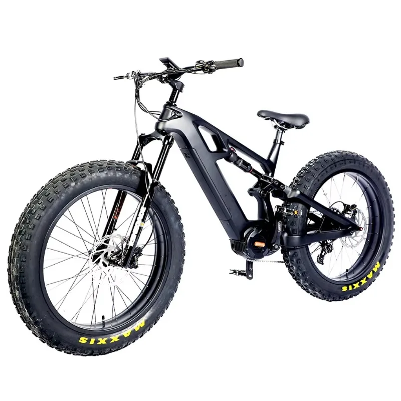 

1500w Bafang M620 Mtb Ebike Full Suspension Electric Bike Carbon Fiber Frame Mountain Bike 1000w
