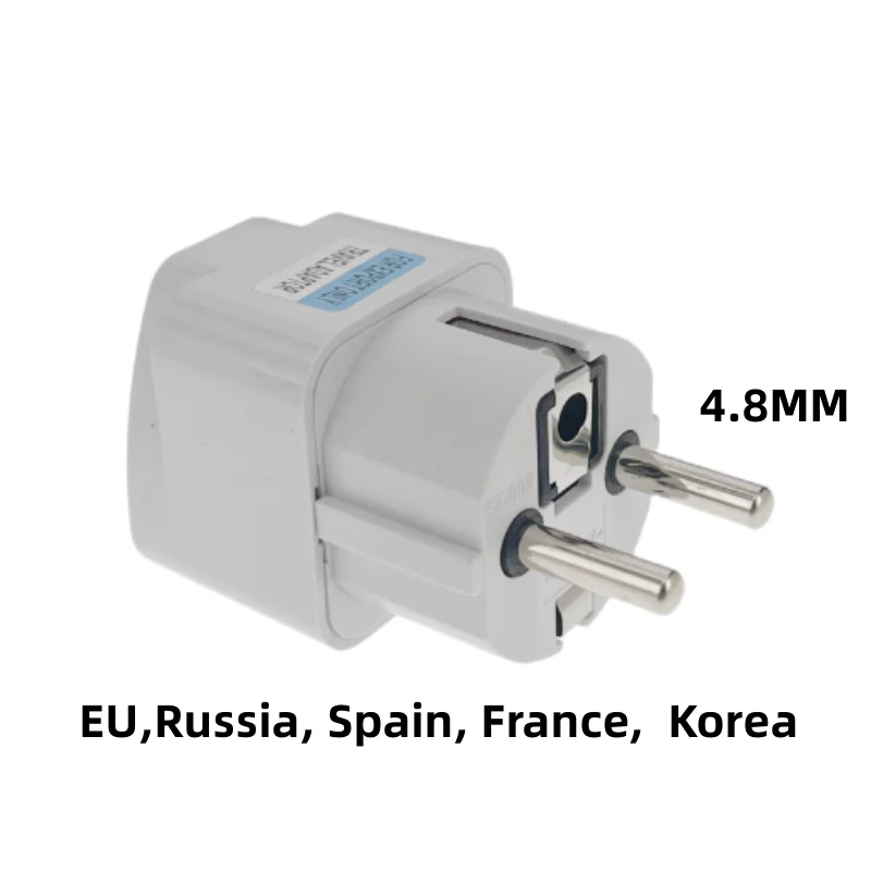 1 pièces adaptateur de prise ue universel International AU UK US à ue Euro KR adaptateur de voyage c