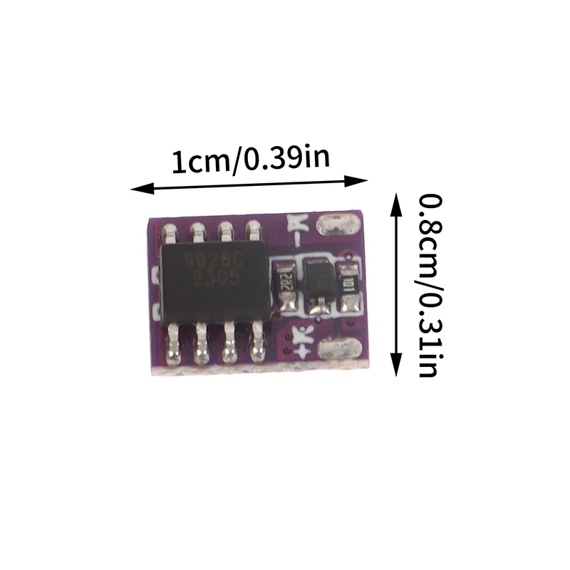Wydajny regulator obrotów 1S 10A szczotkowy ESC do samolotów RC, obsługuje silniki z pustym kubkiem 3,5-6V i modelki do rzucania ręcznego.