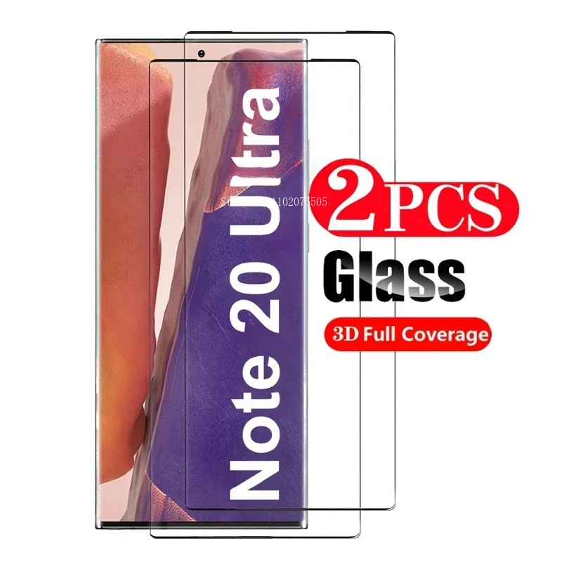 2Pcs For Samsung Galaxy Note 10 Phone Screen Protector For Samsung Note 10+ Protective Film Note 20 S20 Ultra Tempered Glass