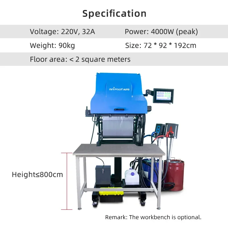 Ameson new upgraded model automatic pu foam in place machine