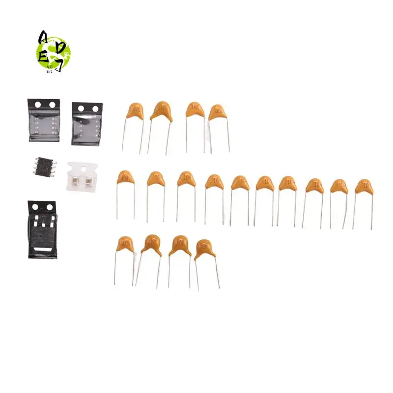 

AED7-MAX038 Генератор сигналов DIY Kit 1 Гц-20 МГц Генератор функций Высокоскоростной генератор операционного усилителя Синус/прямоугольный/Sawtooth